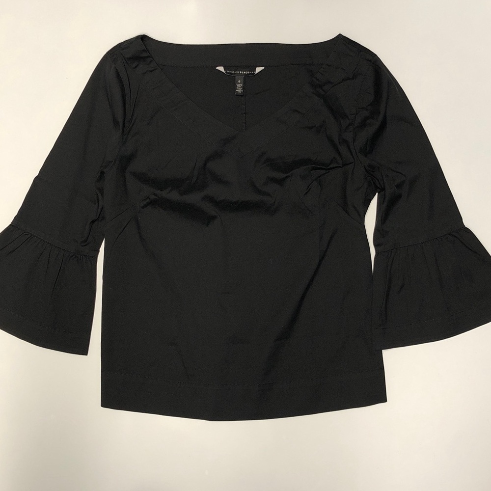 WHBM 3/4 sleeve top blouse size 6